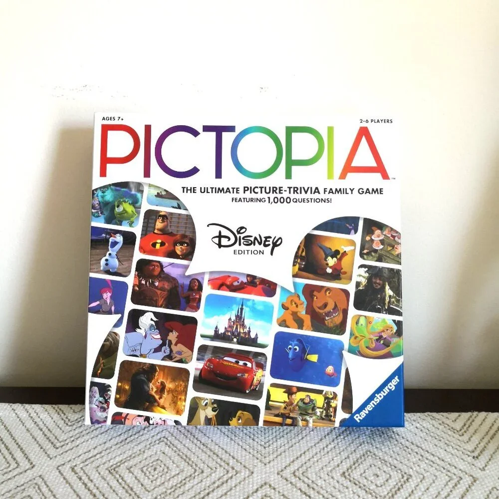 Pictopia - Family Trivia Game: Disney Edition | Interactive Quiz |Social Bonding